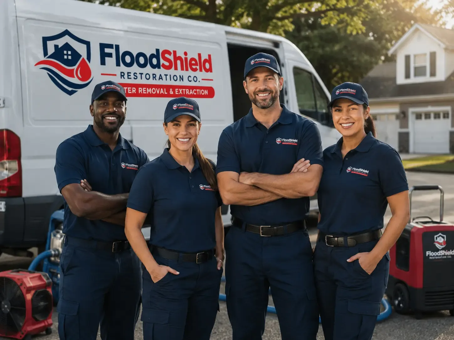 Flood Damage Restoration company in New Blaine, AR